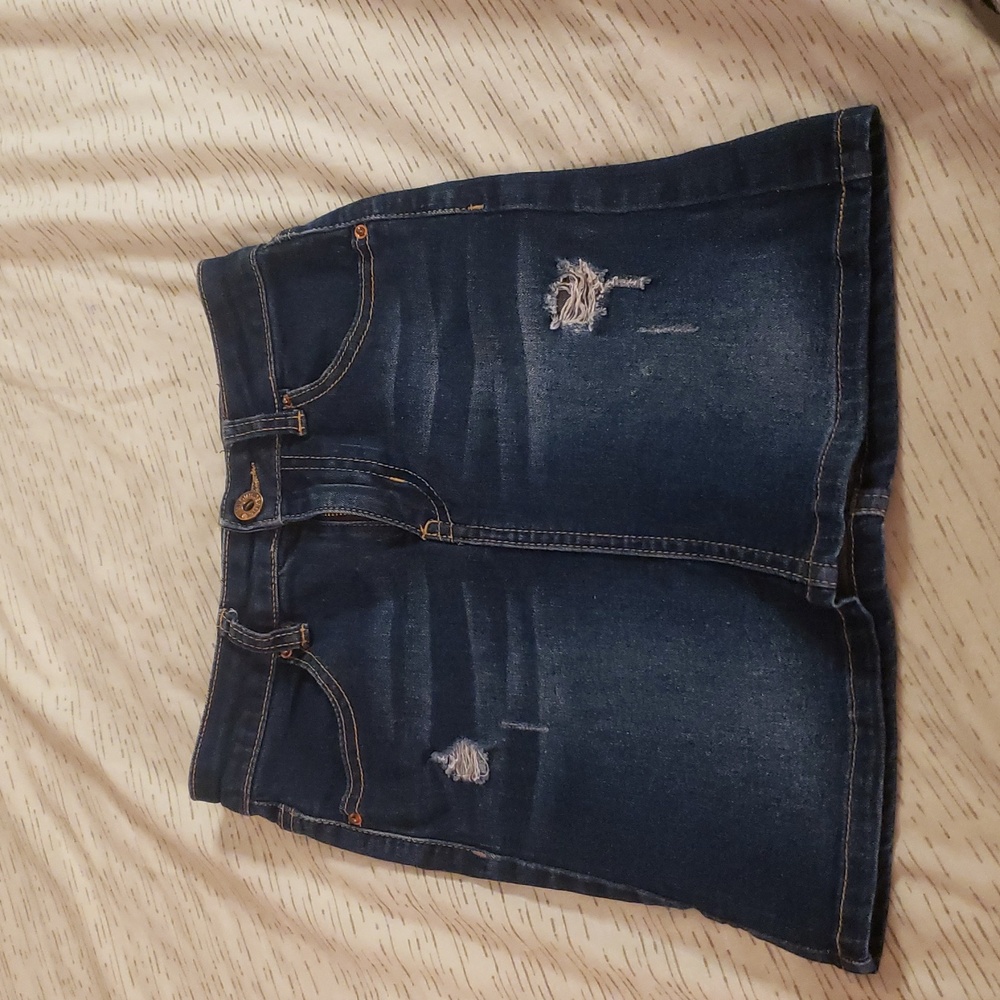 girls size 7 denim skirt